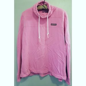 Vineyard Vines surfshep pullover knock out pink Large
